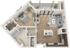 A3 | 1x1 | 805 sq ft
