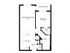 A0A | 1 bed 1 bath | from 619 square feet