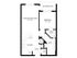 A0AZ | 1 bed 1 bath | from 619 square feet