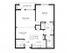 A2 | 1 bed 1 bath | from 846 square feet