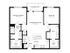 B1HC | 2 bed 2 bath | from 1045 square feet