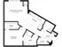 A1 | 1 bed 1 bath | from 869 square feet