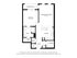 A3E | 1 bed 1 bath | from 829 square feet
