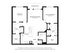 B5 | 2 bed 2 bath | from 1153 square feet