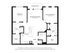 B5A | 2 bed 2 bath | from 1153 square feet