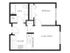 A9 | 1 bed 1 bath | from 519 square feet
