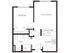 A20 | 1 bed 1 bath | from 551 square feet