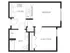 A22 | 1 bed 1 bath | from 557 square feet