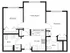 C2 | 2 bed 2 bath | from 787 square feet