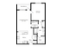 B4 | 1 bed 2 bath | from 856 square feet