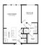 A1 | 1 bed 1 bath | 700 sq ft