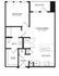 A2  ANSI | 1 bed 1 bath | 770 sq ft