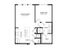 A1 Alt | 1 bed 1 bath | 700 sq ft