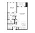 A2 | 1 bed 1 bath | 773 sq ft