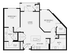 B3 ADA Floor Plan Image