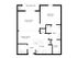 A2E | 1 bed 1 bath | from 846 square feet