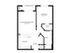 A1 | 1 bed 1 bath | from 677 square feet