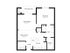 A2A | 1 bed 1 bath | from 832 square feet