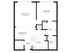A2C | 1 bed 1 bath | from 899 square feet