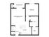 A2HC | 1 bed 1 bath | from 834 square feet