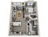 A1 | 1 bed 1 bath | from 675 square feet