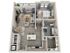 A2-HC | 1 bed 1 bath | from 849 square feet