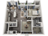 A4 | 1 bed 2 bath | from 989 square feet
