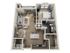 Lennon C | 1 bed 1 bath | from 856 square feet
