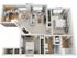 Dylan | 2 bed 2 bath | from 954 square feet