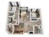 Ronstadt | 2 bed 2 bath | from 1040 square feet