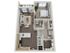 B1 | 1 bed 2 bath | from 806 square feet