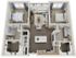 C1 | 2 bed 2 bath | from 1042 square feet