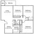 3 Bedrooms 1 Bathroom