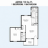 Aspen 1BR/1BA