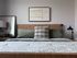 Headboard and picture