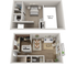 A2-One Bedroom Townhome