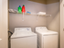 Full size washer & dryer in every unit!