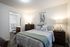 Model apartment bedroom