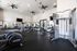 Fitness center with heavy lifting equipment
