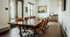 Long Conference Table with Multiple Outlets