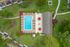 Clubhouse and Pool Ariel View