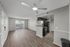 One-bedroom apartment with open living room and kitchen layout