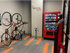 Bike Storage Area at Flats on Fifth in Downtown Louisville