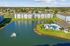 Aerial view of Cape at Savona Point water features