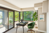 Private Balconies and Patios with a view of the Detroit River and Riverwalk
