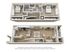 Modern 2-story floor plan showcasing 2 bedrooms, an open-concept kitchen, dining area, and a spacious living room with balcony access.