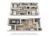 Charming 3D floor plan showcasing a modern two-story layout with 3 bedrooms, 2.5 bathrooms, an open-plan kitchen and living area, and an attached garage.