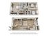 Charming 3D floor plan with three cozy bedrooms, modern kitchen, and a spacious living and dining area, perfect for family gatherings.