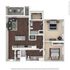 2 Bed 2 Bath B1