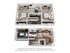 Modern 3D floor plan showcasing a spacious two-bedroom layout, featuring a cozy living room, stylish kitchen, and attached garage.